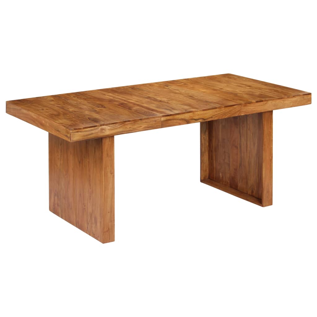 Tavolo da Pranzo 180x90x75 cm in Legno Massello di Acacia | homemem39