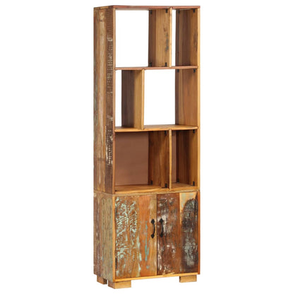 Libreria 60x35x180 cm in Legno Massello di Recupero