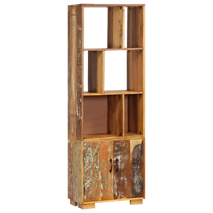 Libreria 60x35x180 cm in Legno Massello di Recupero