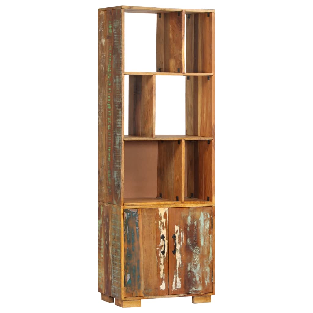 Libreria 60x35x180 cm in Legno Massello di Recupero | homemem39