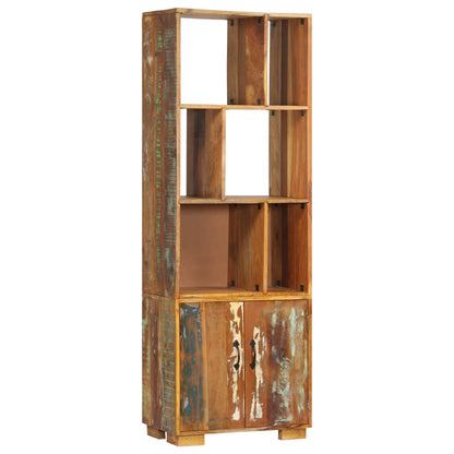 Libreria 60x35x180 cm in Legno Massello di Recupero | homemem39