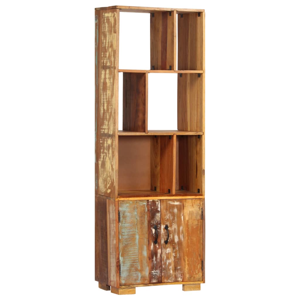 Libreria 60x35x180 cm in Legno Massello di Recupero | homemem39