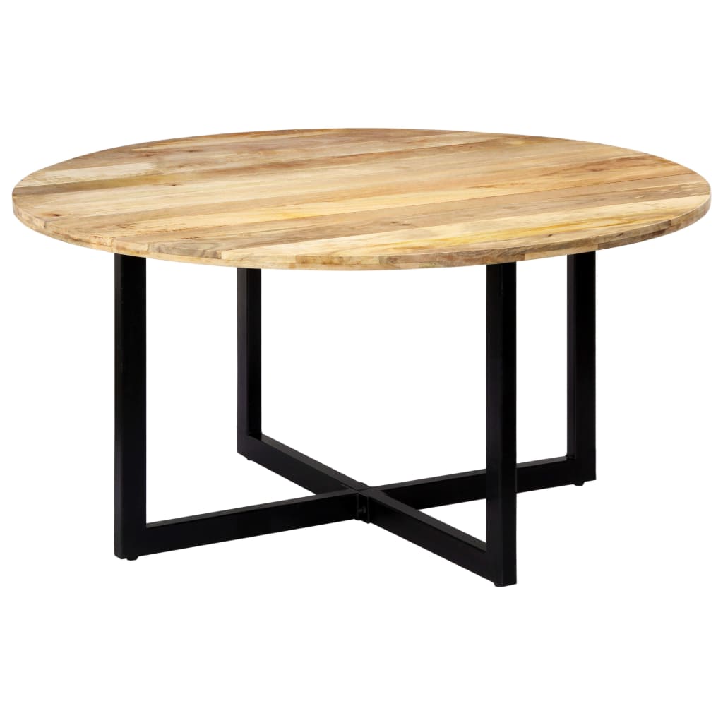 Tavolo da Pranzo 150x73 cm in Legno Massello di Mango | homemem39