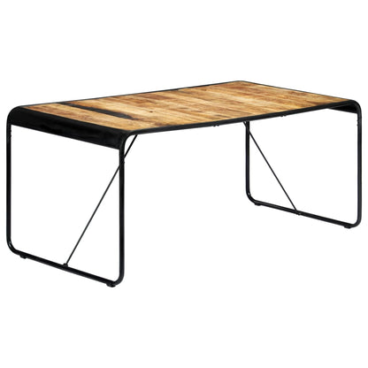 Tavolo da Pranzo 180x90x76 cm Legno Massello di Mango Grezzo - homemem39