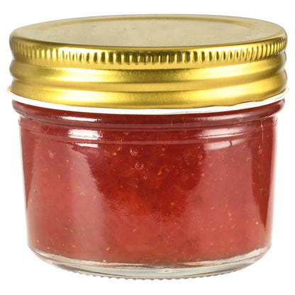 Vaso per Marmellata in Vetro Coperchio Oro 24 pz 110 ml - homemem39