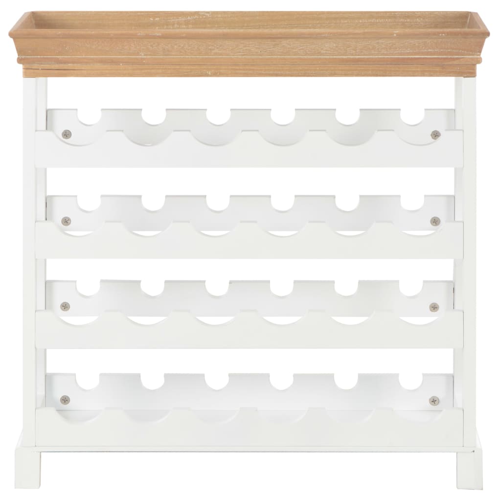 Mobile Portavini Bianco 70x22,5x70,5 cm in MDF - homemem39