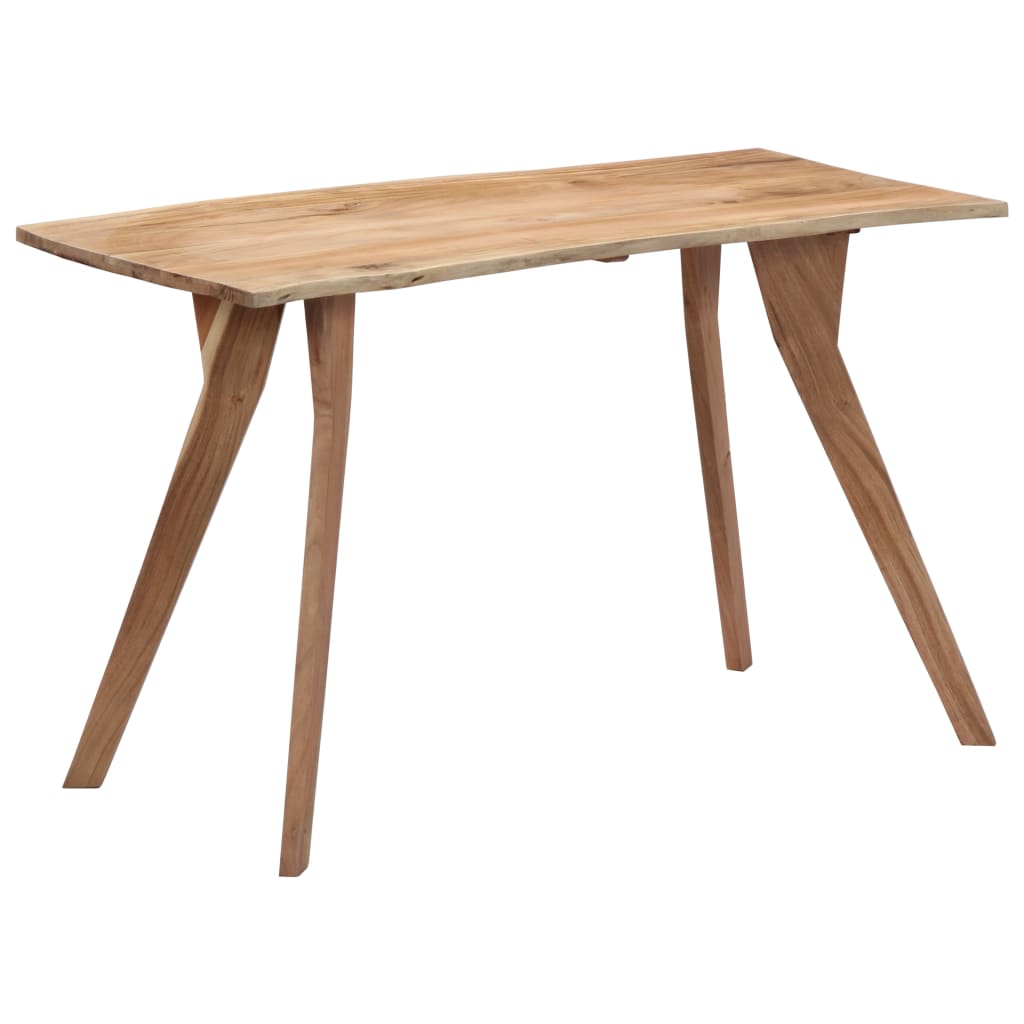 Tavolo da Pranzo 120x58x76 cm in Legno Massello di Acacia | homemem39