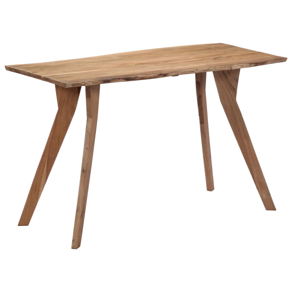 Tavolo da Pranzo 120x58x76 cm in Legno Massello di Acacia | homemem39