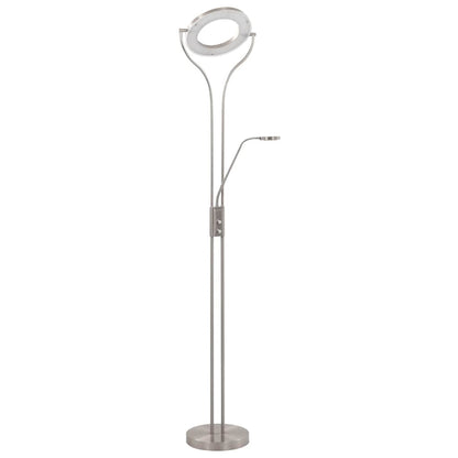 Lampada a Stelo 18 W Argento 180 cm Dimmerabile - homemem39