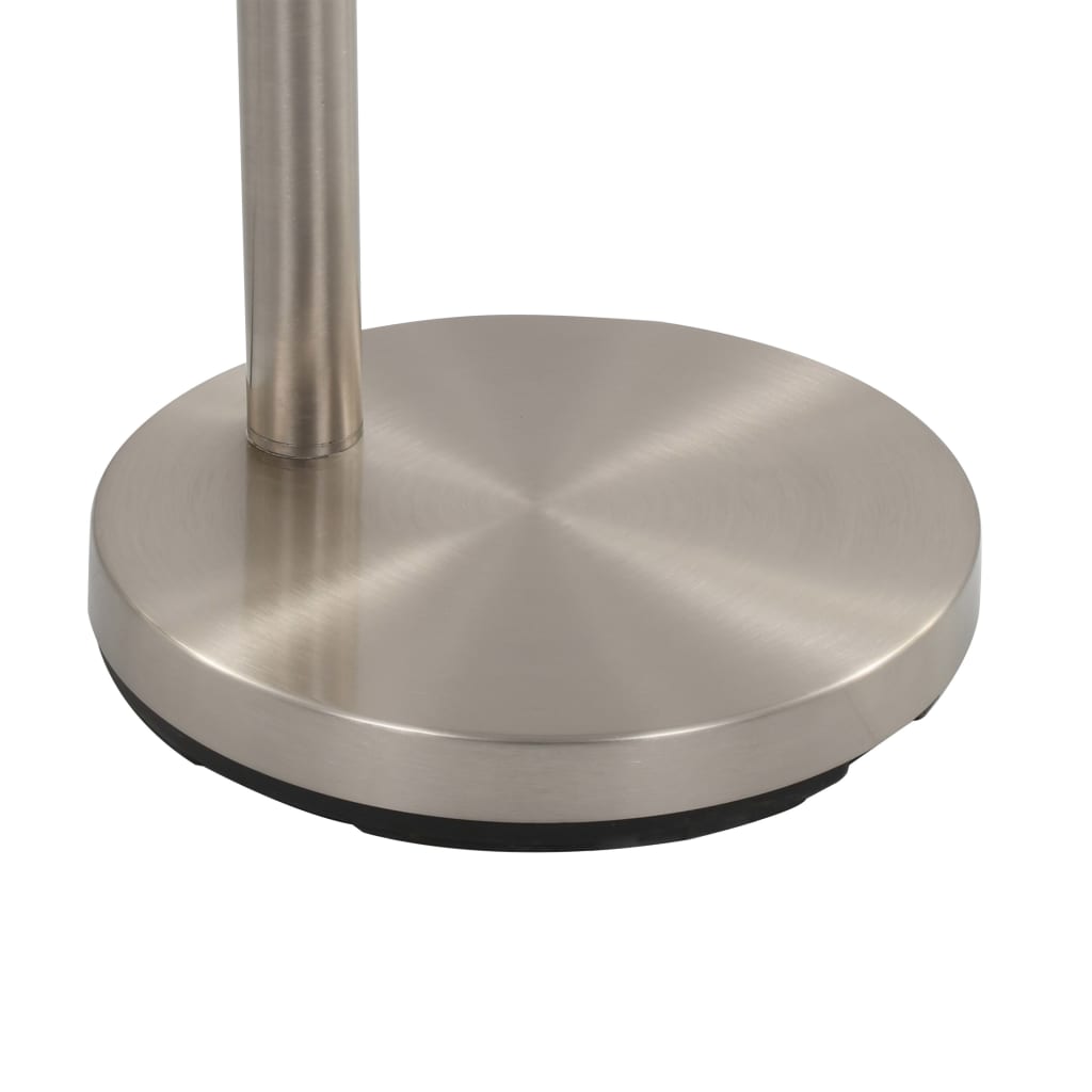 Lampada da Terra 200 cm 5 Bulbi E14 Argento - homemem39