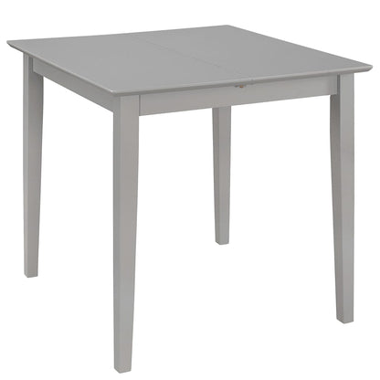 Tavolo da Pranzo Estensibile Grigio (80-120)x80x74 cm in MDF | homemem39