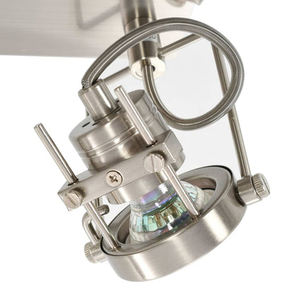 Faretto a 4 Vie Argento GU10