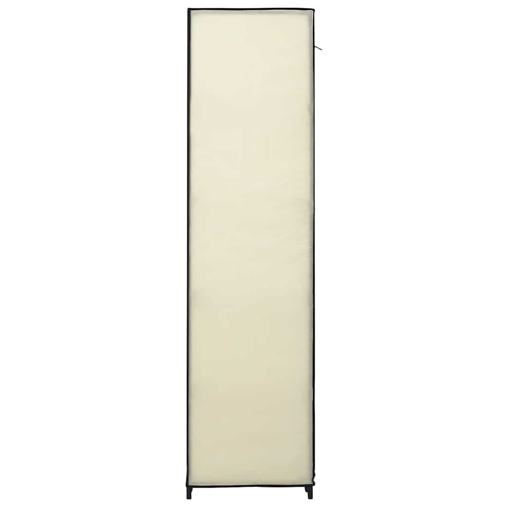 Armadi Pieghevoli 2 pz Crema 110x45x175 cm in Tessuto | homemem39
