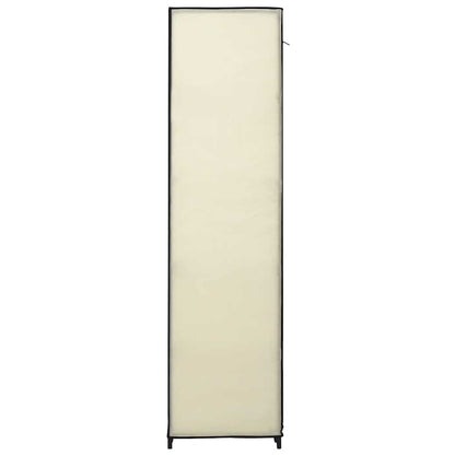 Armadi Pieghevoli 2 pz Crema 110x45x175 cm in Tessuto | homemem39