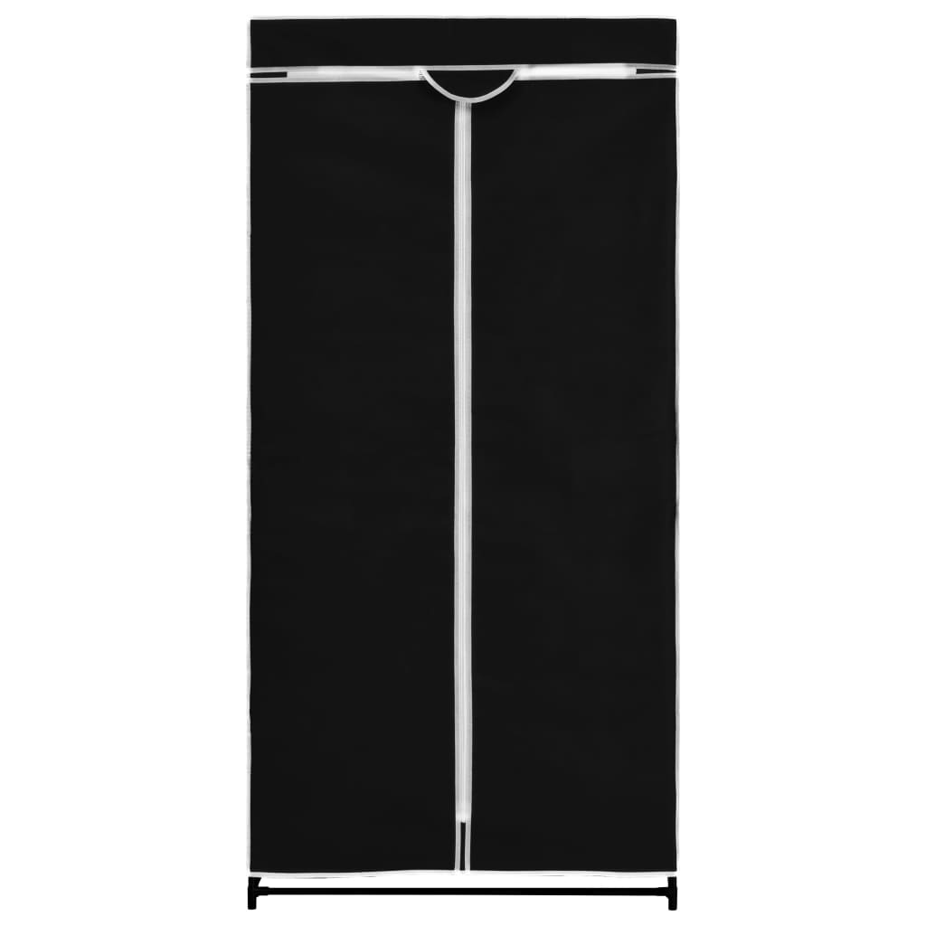 Armadio 2 pz Nero 75x50x160 cm - homemem39