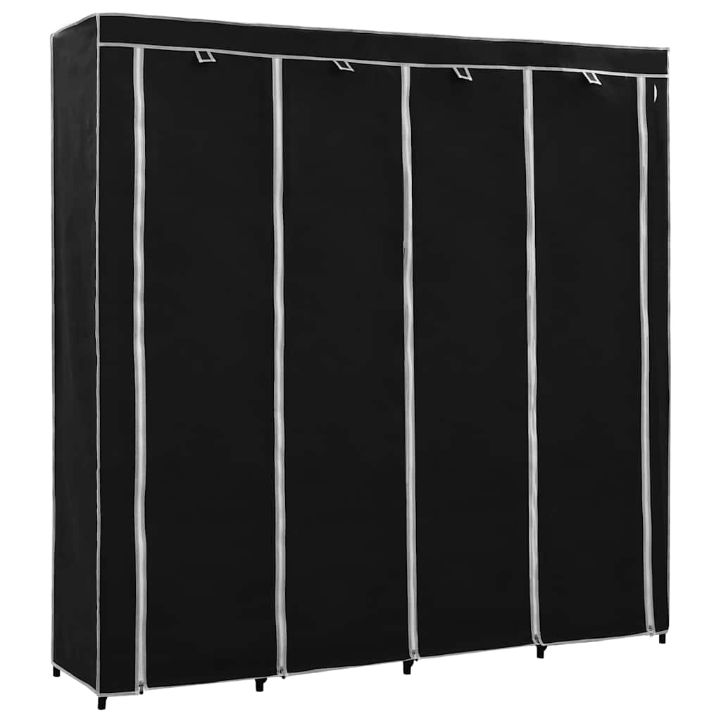 Guardaroba con 4 Scomparti 175x45x170 cm