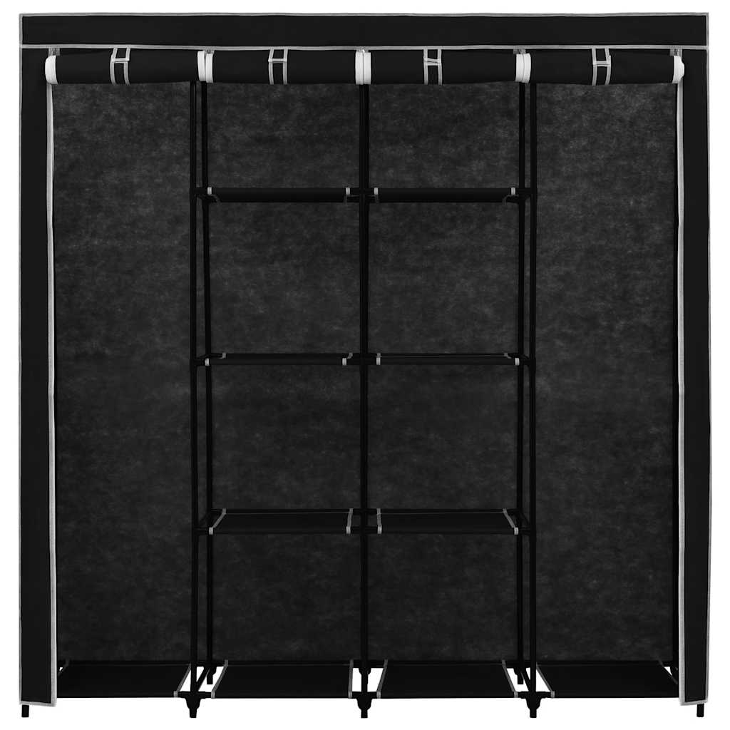 Guardaroba con 4 Scomparti 175x45x170 cm