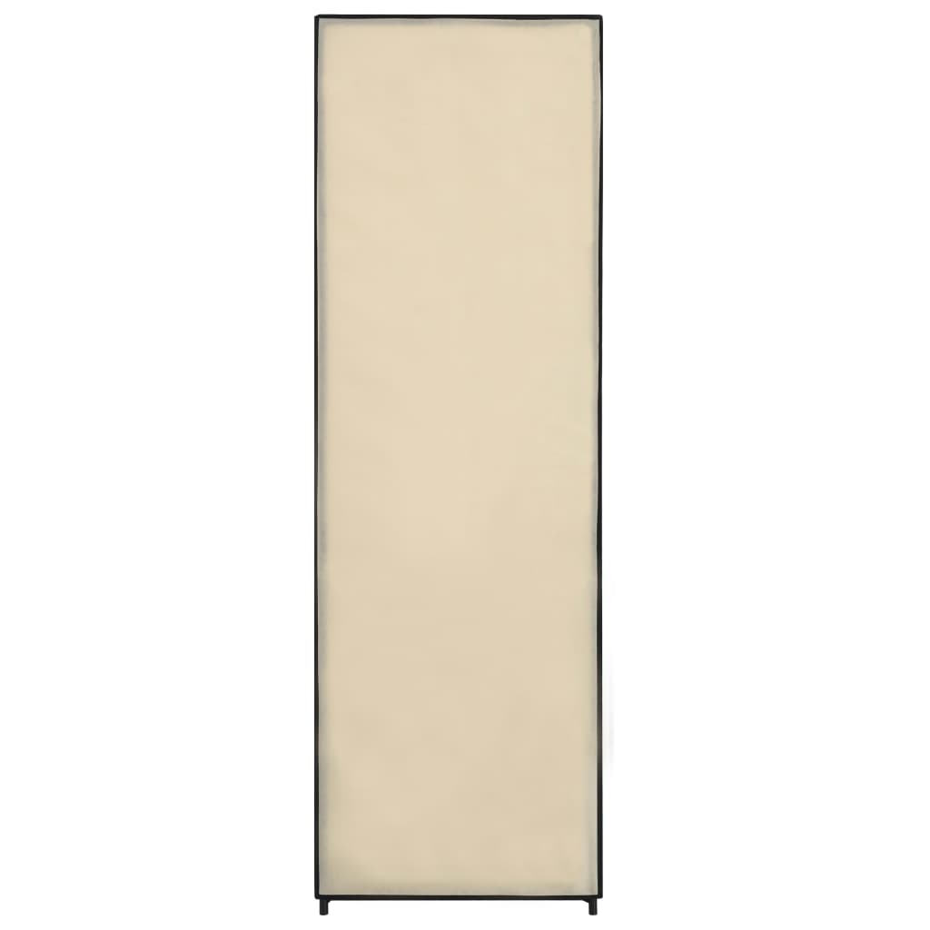 Armadio Crema 87x49x159 cm in Tessuto - homemem39