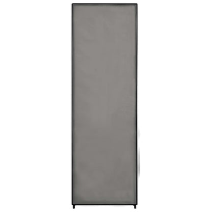 Armadio Grigio 87x49x159 cm in Tessuto - homemem39