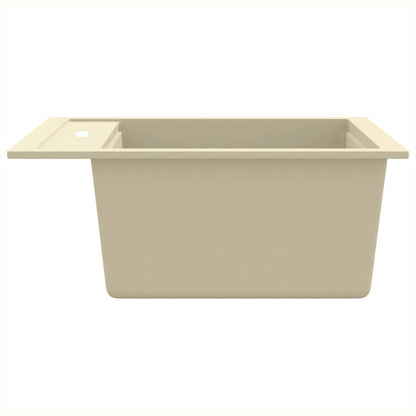 Lavello da Cucina in Granito Vasca Singola Beige