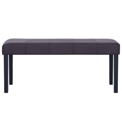 Panca 106 cm Marrone in Similpelle | homemem39