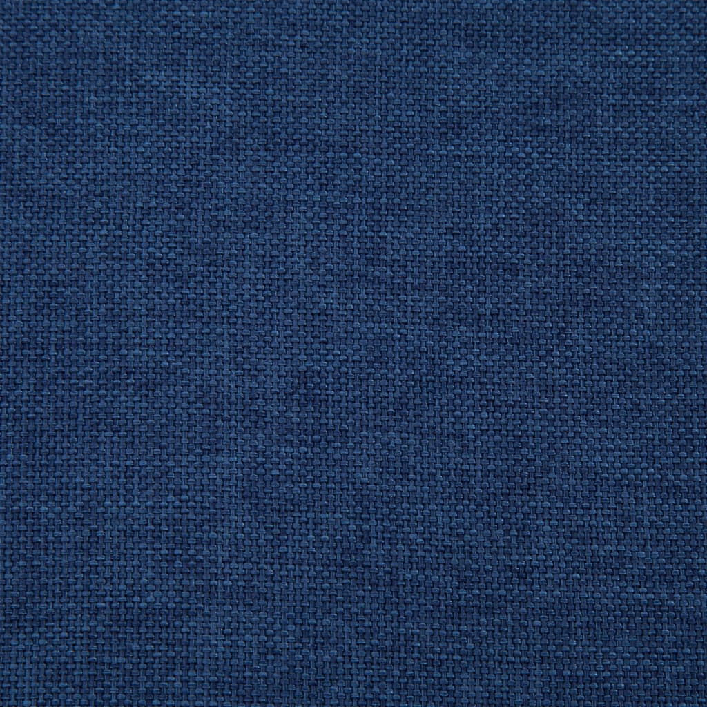 Panca con Vano Portaoggetti 116 cm Blu in Poliestere | homemem39