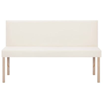 Panca 139,5 cm Crema in Similpelle | homemem39