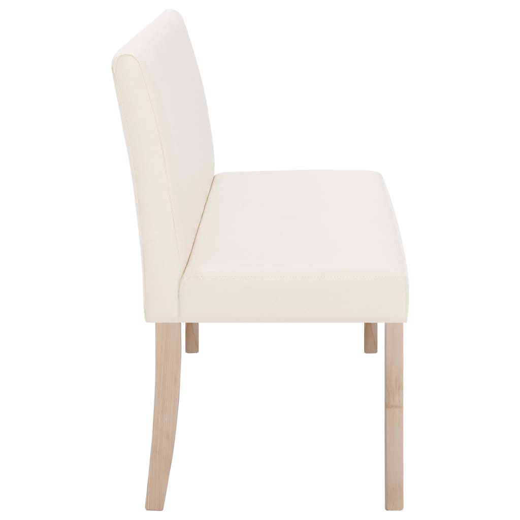 Panca 139,5 cm Crema in Similpelle | homemem39