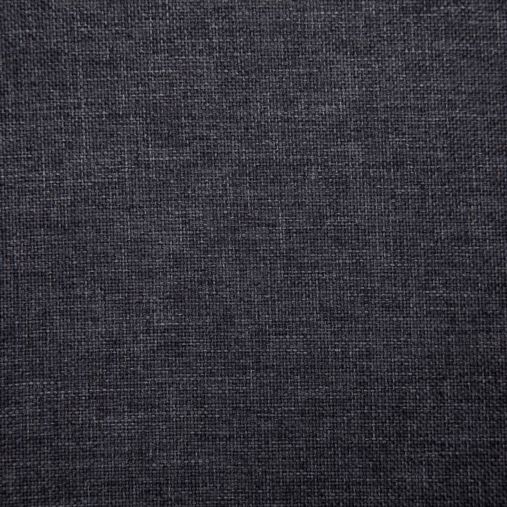 Panca 139,5 cm Grigio Scuro in Poliestere | homemem39