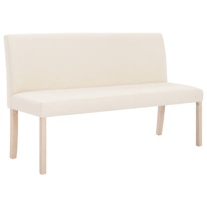 Panca 139,5 cm Crema in Poliestere | homemem39