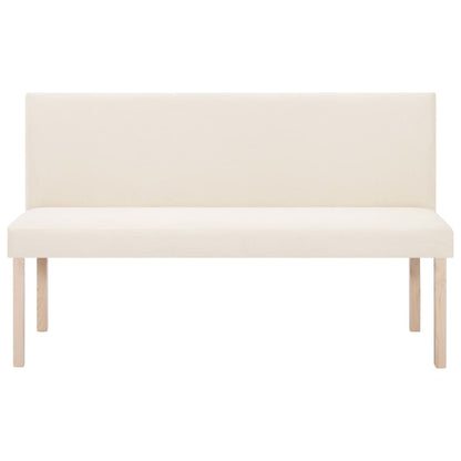 Panca 139,5 cm Crema in Poliestere | homemem39
