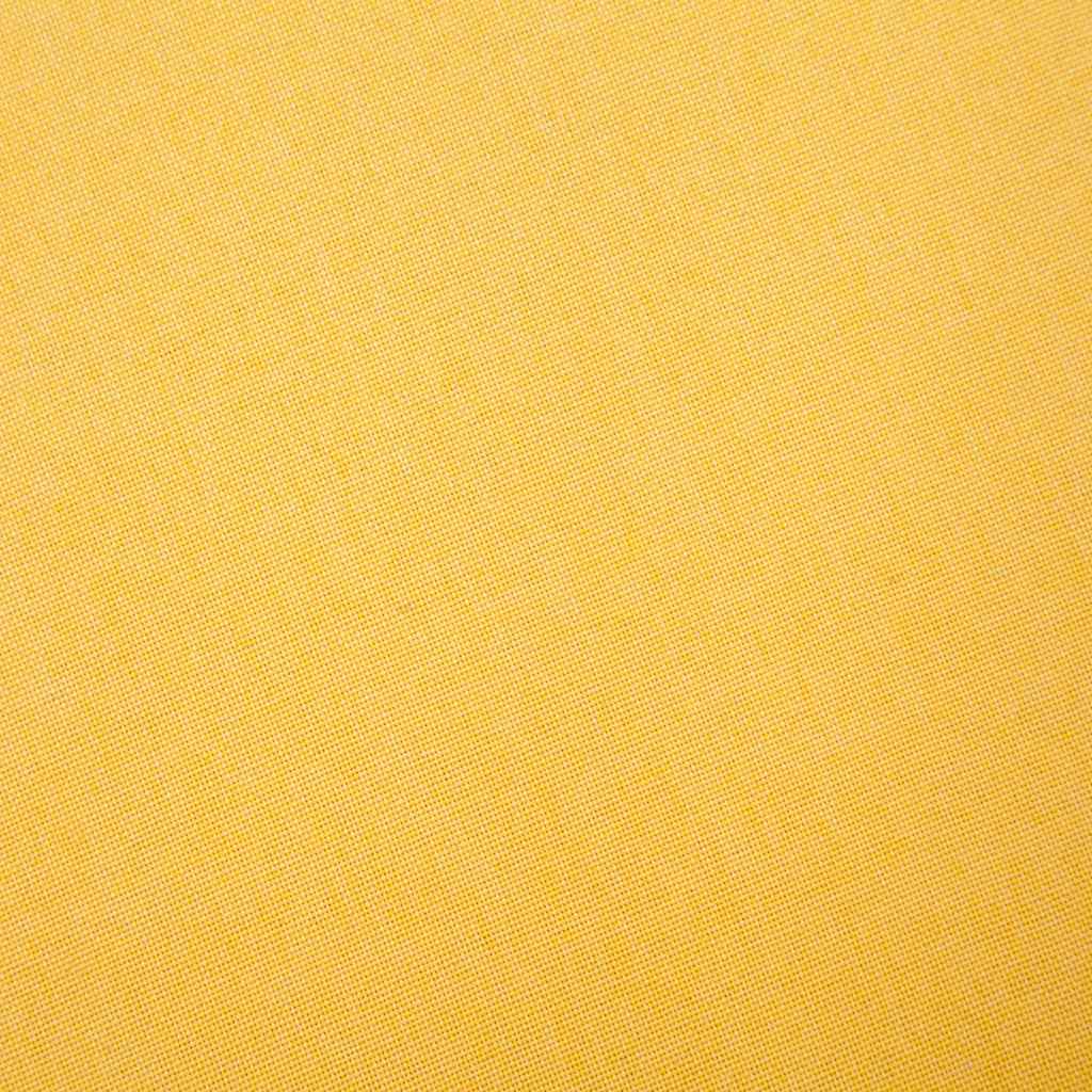 Divano a 3 Posti in Tessuto Giallo - homemem39