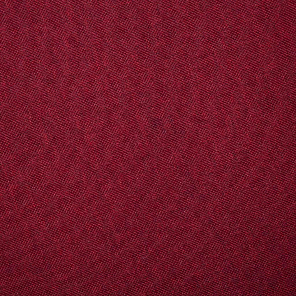 Divano a 2 Posti in Tessuto Rosso Vino - homemem39