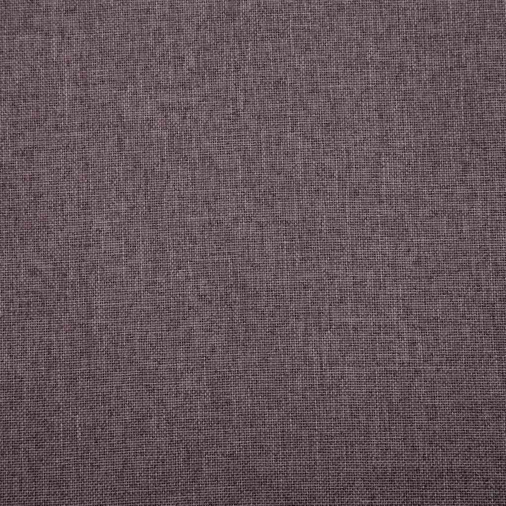 Divano a 2 Posti in Tessuto Grigio Talpa - homemem39