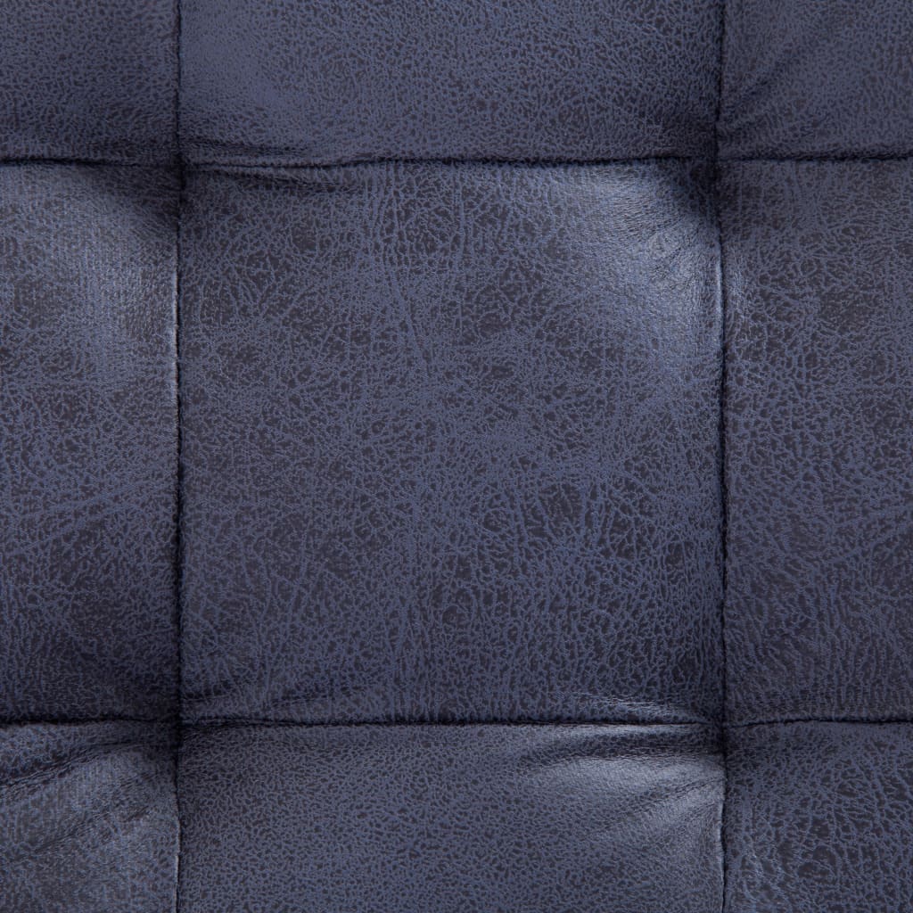 Cassapanca 87,5 cm Grigia in Similpelle Scamosciata - homemem39