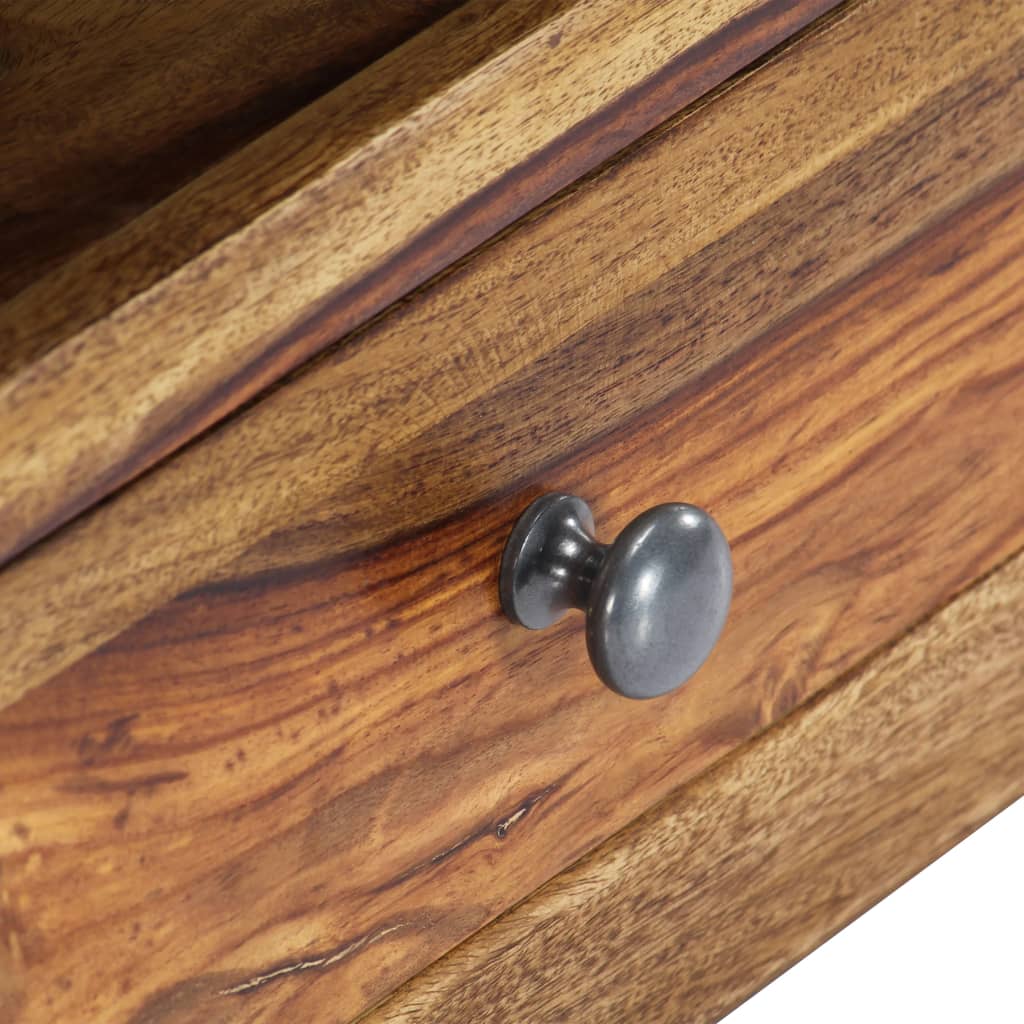 Mobile Porta TV 120x30x40 cm in Legno Massello di Acacia - homemem39