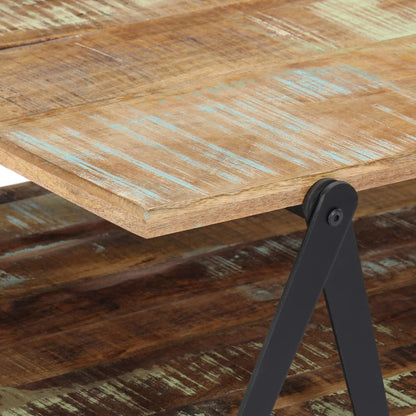 Tavolino da Salotto 115x60x40 cm in Legno Massello di Recupero | homemem39