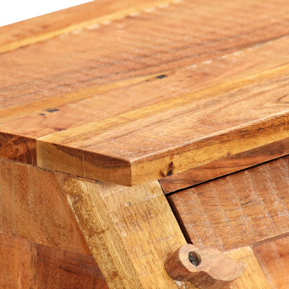 Scrivania 90x40x107cm in Legno Massello di Acacia | homemem39