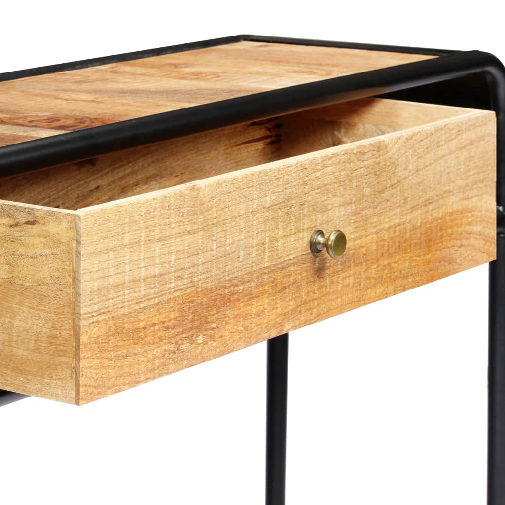 Tavolo Consolle 118x30x75 cm in Legno Massello di Mango | homemem39