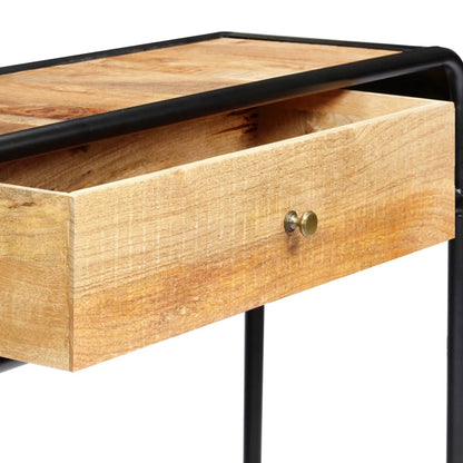 Tavolo Consolle 118x30x75 cm in Legno Massello di Mango | homemem39