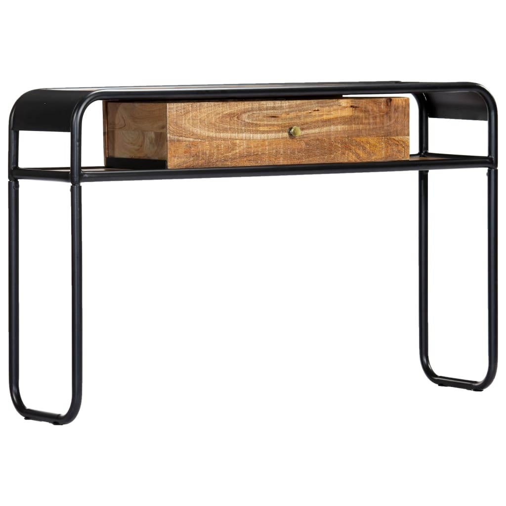 Tavolo Consolle 118x30x75 cm in Legno Massello di Mango | homemem39