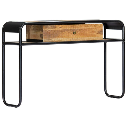 Tavolo Consolle 118x30x75 cm in Legno Massello di Mango | homemem39