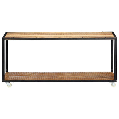 Tavolino da Salotto 90x50x40 cm in Legno Massello di Recupero | homemem39