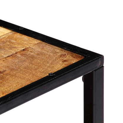 Tavolino da Salotto 90x50x40 cm in Legno Massello di Recupero