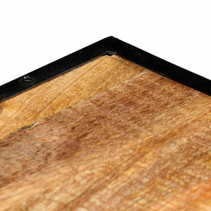 Tavolino da Salotto 90x50x40 cm in Legno Massello di Recupero