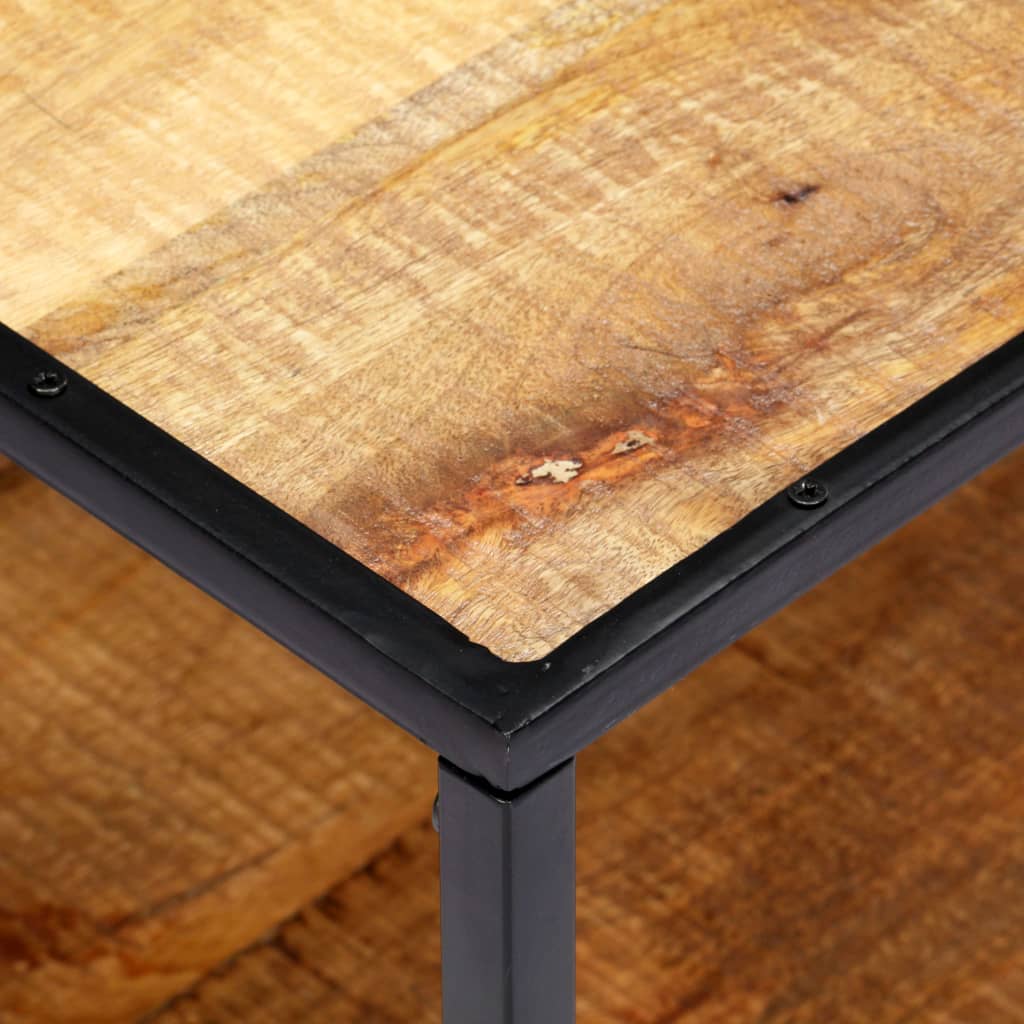 Tavolino da Salotto 90x50x40 cm in Legno Massello di Recupero | homemem39
