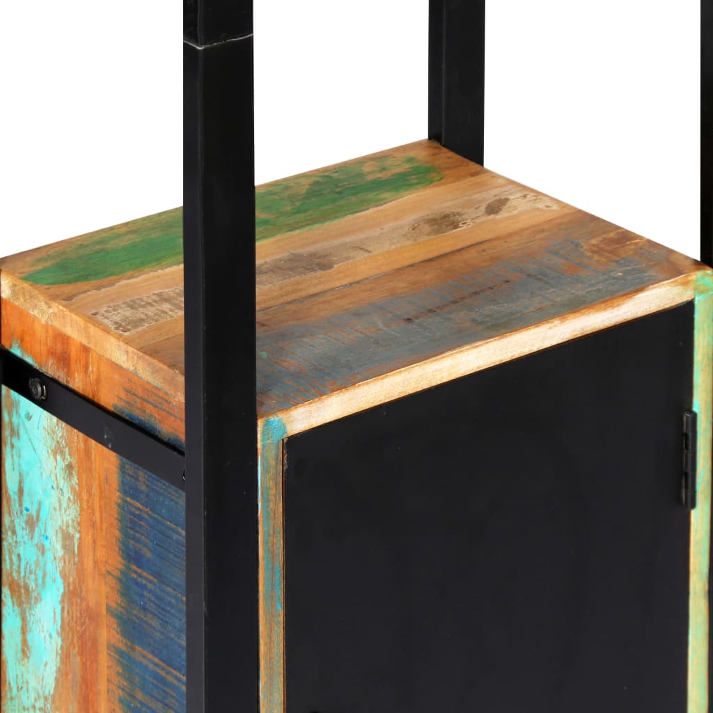 Libreria 45x30x171 cm in Legno Massello di Recupero | homemem39