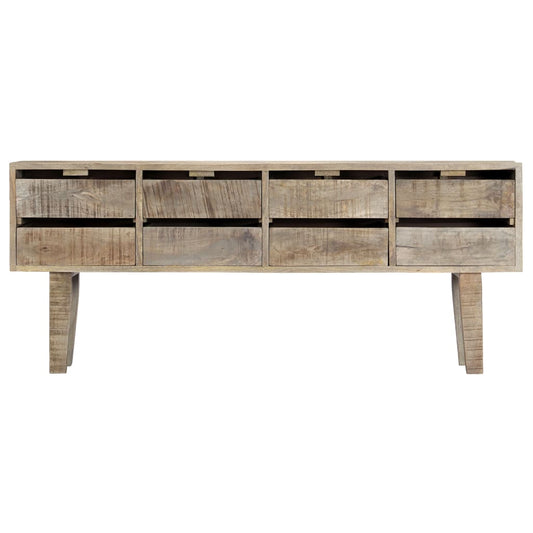 Credenza 140x30x60 cm in Legno Massello di Mango - homemem39