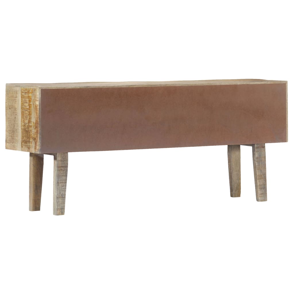 Credenza 140x30x60 cm in Legno Massello di Mango - homemem39