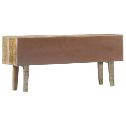 Credenza 140x30x60 cm in Legno Massello di Mango - homemem39